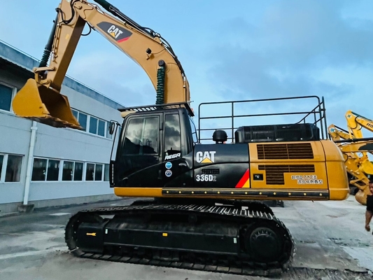 CAT 336D asli bekas Excavator, Caterpillar Digunakan Crawler Excavator 36 Ton Peralatan Konstruksi