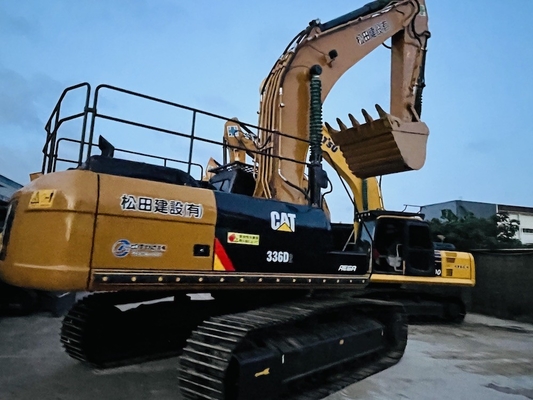CAT 336D asli bekas Excavator, Caterpillar Digunakan Crawler Excavator 36 Ton Peralatan Konstruksi
