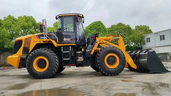 Digunakan Liugong CLG856H wheel loader 17 Ton bekas loader 168kw Daya