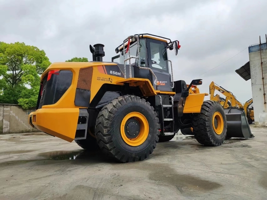 Digunakan Liugong CLG856H wheel loader 17 Ton bekas loader 168kw Daya