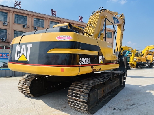 Jepang Asli CAT 320BL bekas Excavator, 20 Ton Caterpillar Digger Crawler Digger CAT 3066T Mesin
