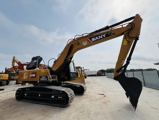 21 Ton Digger bekas Digunakan Sany SY215C Hydraulic Excavator 1CBM Kapasitas ember