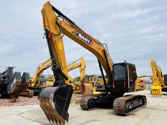 90% Baru bekas Sany SY215C Hydraulic Excavator Digunakan 21 ton Backhoe Excavator