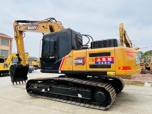 90% Baru bekas Sany SY215C Hydraulic Excavator Digunakan 21 ton Backhoe Excavator