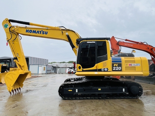 Komatsu PC220-8 Excavator Crawer Jepang Made 22 Ton Digger PC220-7 PC200-8