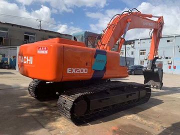 Jepang Asli EX200 3 Hitachi Crawler Excavator 20 Ton Dan 0.8m3